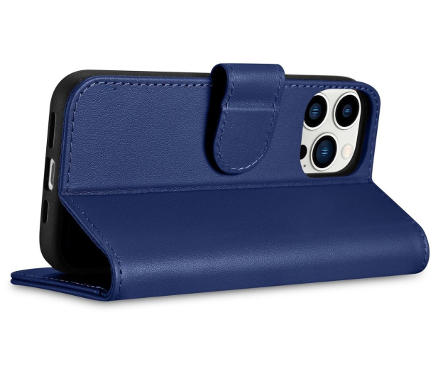 iCarer Wallet Case do iPhone 14 Pro (anti-RFID) niebieski 6975092686286 - 1201180 - zdjęcie 7